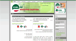 Desktop Screenshot of cislfpgiudiziario.org